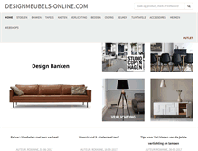 Tablet Screenshot of designmeubels-online.com